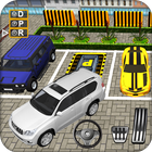 Luxury Prado Reverse Car Parking 2018: Driving Sim simgesi