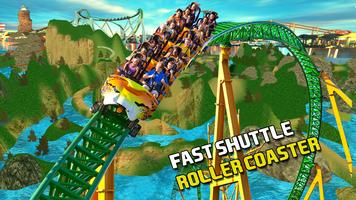 RollerCoaster Rush :Crazy Fastest Coaster Ride Sim screenshot 3