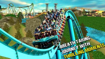 RollerCoaster Rush :Crazy Fastest Coaster Ride Sim poster