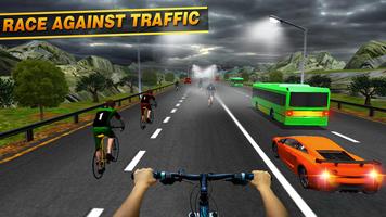 Traffic Bicycle Rider 3D Racer -City Cycling Craze ภาพหน้าจอ 3