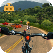 VR Bicycle Super Jungle Rider icon