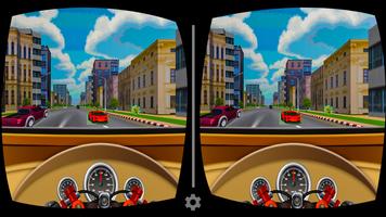 VR Highway TukTuk Traffic Racer : VR Rickshaw Game ảnh chụp màn hình 1