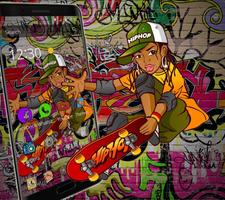 Hippop Graffiti Thema Screenshot 2