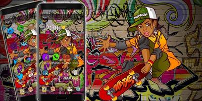 Hippop Graffiti Thema Screenshot 3