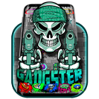 Graffiti Gangster Skull Theme icône
