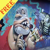 پوستر Graffiti Premium Wallpaper QHD