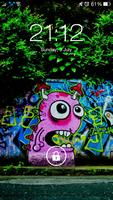 Graffiti Tapeten QHD Schloss Bildschirm frei Screenshot 1