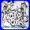 graffiti sketch character