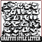 Graffiti Style Letter icon