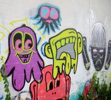 Graffiti Wall Live Affiche
