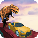 Impossible Track Dinosaur Car Chase Racing 3D APK