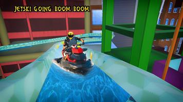 Jet Boat Beach Water Slide Surfers 3D screenshot 1