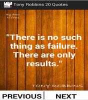 Tony Robbins Best 20 Quotes capture d'écran 1