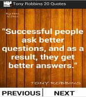 Tony Robbins Best 20 Quotes capture d'écran 2