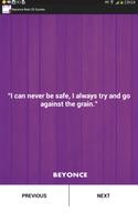 Beyonce Best 20 Quotes plakat