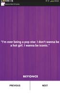 Beyonce Best 20 Quotes скриншот 2