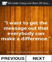 Miranda Cosgrove Best 20 Quotes Screenshot 2