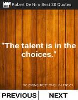 Robert De Niro Best 20 Quotes Ekran Görüntüsü 1