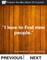 Robert De Niro Best 20 Quotes capture d'écran 2