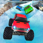 Frozen Water Slide Car Racing – Adventure 3D icône