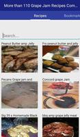 Grape Jam Recipes 📘 Cooking Guide Handbook capture d'écran 1