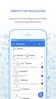 Calculatrice Maths Et Resolution D'equation capture d'écran 1