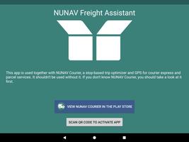 NUNAV Freight Assistant Ekran Görüntüsü 1