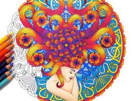 Ideas para colorear para adultos captura de pantalla 1