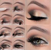 Pretty Eye Makeup Application Ideas captura de pantalla 3