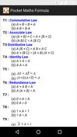 Pocket Maths Formula screenshot 2