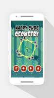 Happy Cube Geometry Affiche