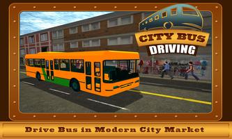 Commercial Bus City Driving 3D captura de pantalla 3