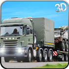 Army Cargo Military Logistics-icoon