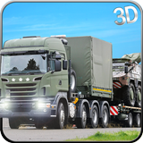 Army Cargo Military Logistics-icoon