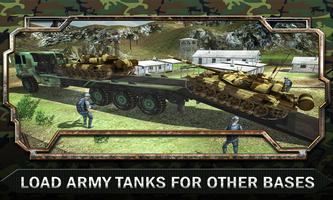 Poster Army Cargo Logistics militari