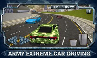 SWAT Army Extreme Car Driver 海報