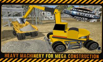 Dumper Truck Excavator Driver plakat