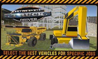 Dumper Truck Excavator Driver screenshot 2