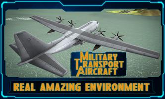 Military Transport AirCraft 3D اسکرین شاٹ 2