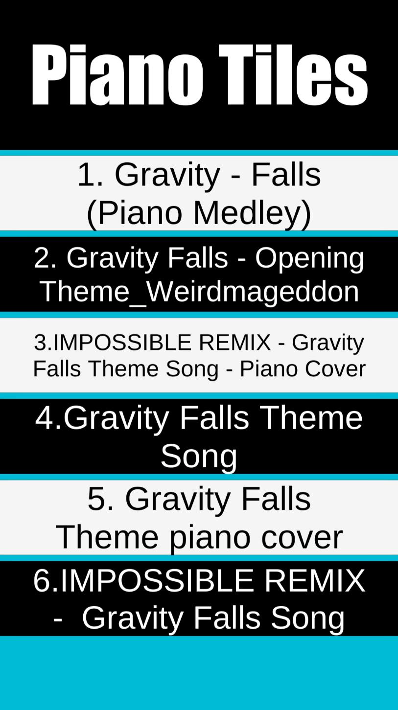 Gravity Falls Piano Tiles For Android Apk Download - roblox gravity falls theme song
