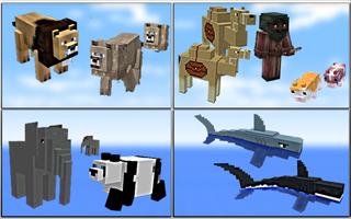 MOD Animals Creatures for MCPE پوسٹر