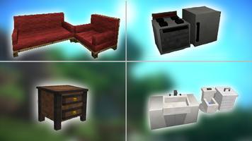 برنامه‌نما MOD Furniture for MCPE عکس از صفحه