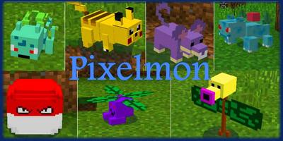MOD Pixelmon for MCPE Plakat