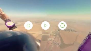 Virtual Reality 360º Skydive تصوير الشاشة 2