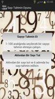 Sayı Tahmini Oyunu screenshot 1