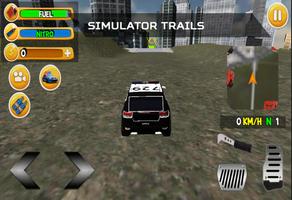 Police 4x4 Jeep Simulator 3D Affiche