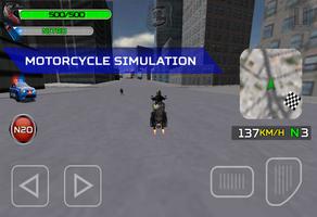 Zombie City Police MotorCycle Ekran Görüntüsü 1