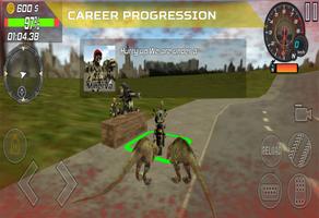 Motorcycle Driving: Dino Rush screenshot 2