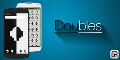 Doubles - Icon Pack capture d'écran 1