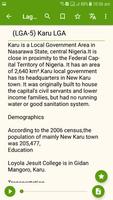 All Nigerian States & Local Government Areas تصوير الشاشة 1